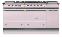 71" Sully 1800 dual-fuel stove with two large ovens and a warming cupboard